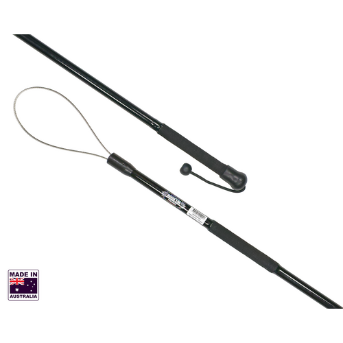 Hookem Billfish Snooter - 95cm Fibreglass Handle - 1 X Bound Grip - 7/19 Stainless Wire Loop