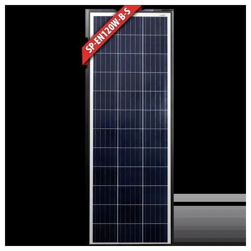 Enerdrive Solar Panel - 120W Poly Slim Black Frame