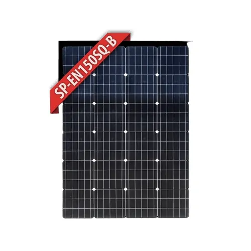 Enerdrive Solar Panel 150W Mono Squat Black Frame