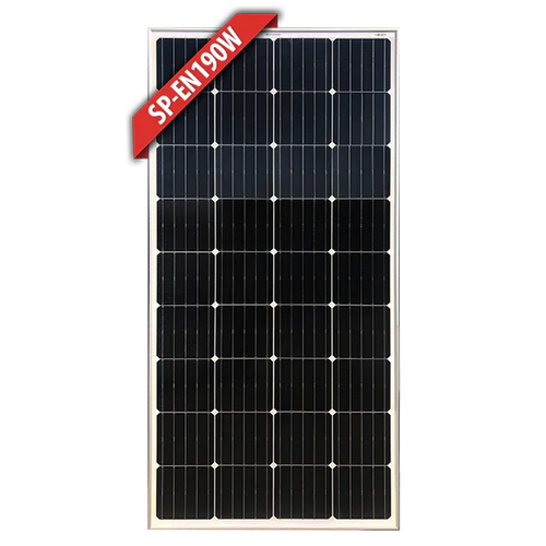 Enerdrive 190W Fixed Mono Solar Panel - Silver Frame