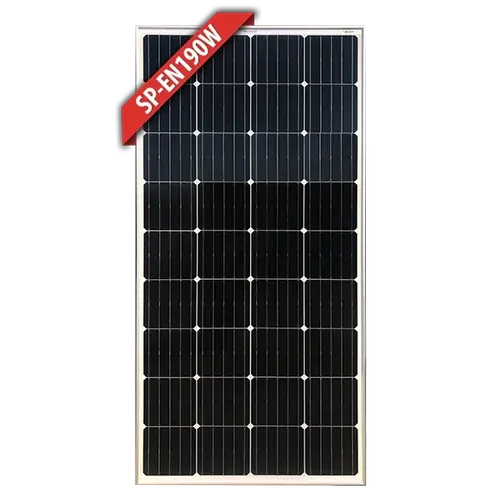 Enerdrive 190W Fixed Mono Solar Panel - Silver Frame