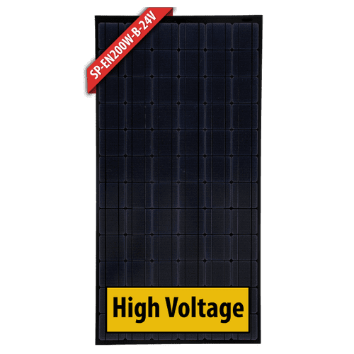 Enerdrive Solar Panel - 200W Mono 24V Black Frame