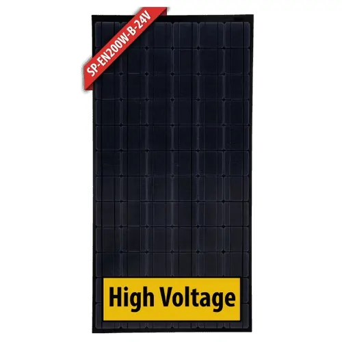 Enerdrive Solar Panel - 200W Mono 24V Black Frame
