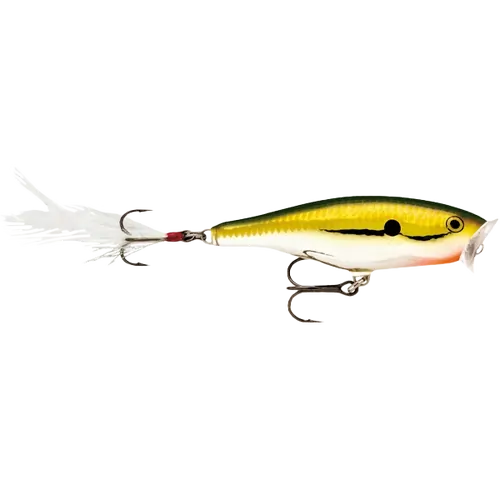Rapala Skitter Pop 9cm Gold Chrome