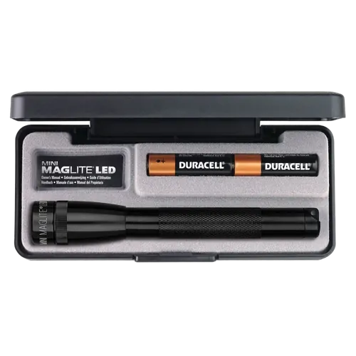 MAGLITE MINI 2AA LED FLASHLIGHT - BLACK