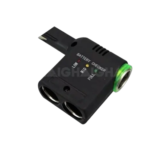 Battery Link Triple Power Socket Cigarette Lighter Socket