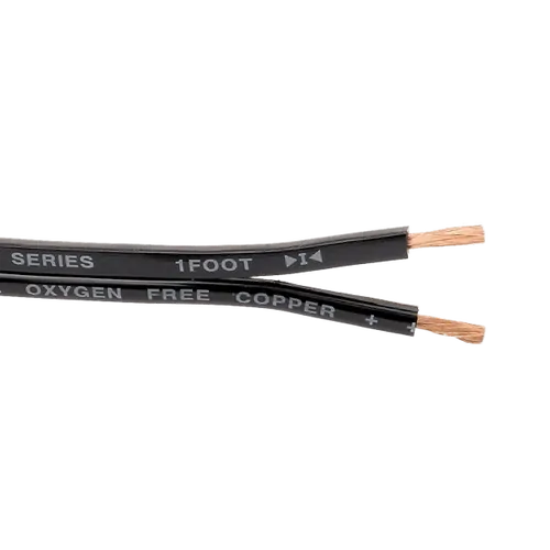 12Ga Black Speaker Wire (76 Mtr Roll)