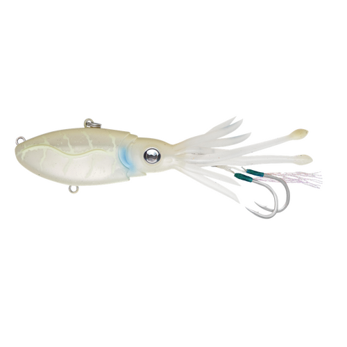 Nomad Design Squidtrex 85 Vibe 85mm - 21g - WTG - White Glow