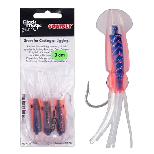 Black Magic Squidly 9cm Blue / Orange