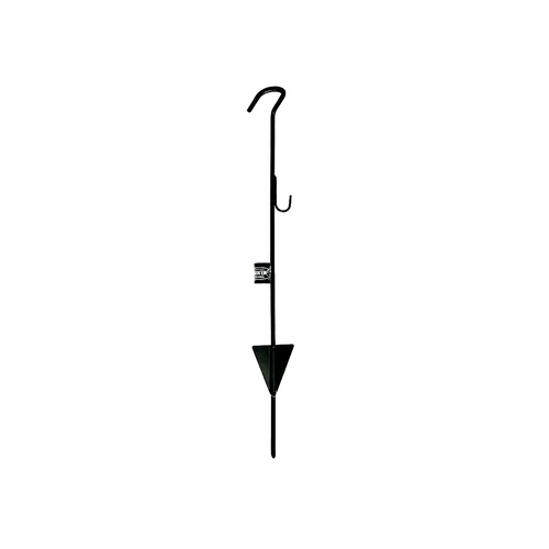 Hookem Surf Rod Holder - Traditional - Coated Metal 1M With Bait Holder Attachment