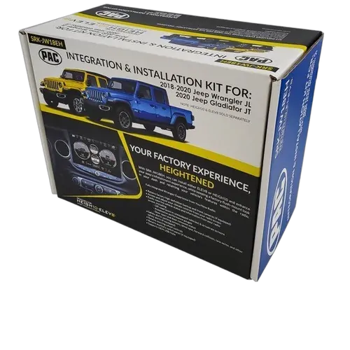 18-Up Jeep Wrangler/Gladiator Radio Replace Kit