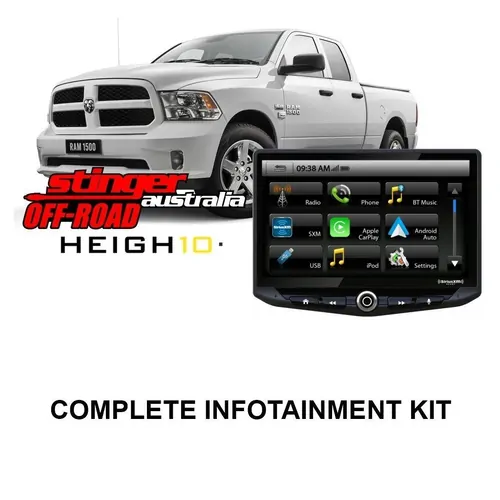 13-20: Ram Heigh10 Infotainment Kit (Includes: Un1810 / Srk-Ram13H)