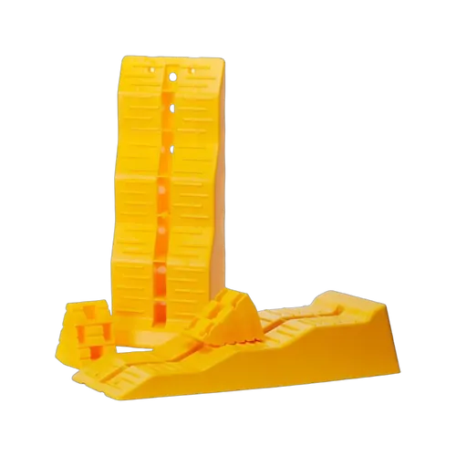 Supex Single Axle Wheel Levelling Ramp With Chock & Bag Set