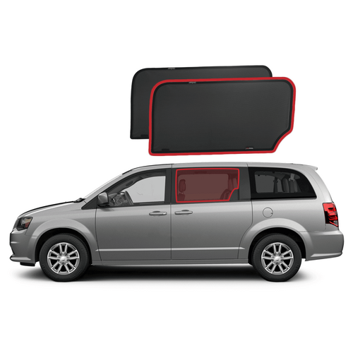 Dodge Grand Caravan | Chrysler Town &amp; Country 5th Generation Car Rear Window Shades (2008-2020)