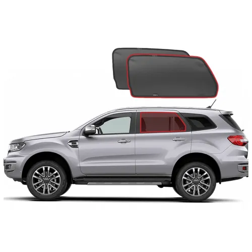 Ford Everest/Endeavour 2nd Generation Car Rear Window Shades (U375/UA; 2015-2022)