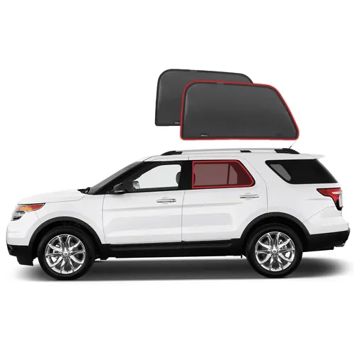 Ford Explorer 5th Generation Car Rear Window Shades (U502; 2010-2019)