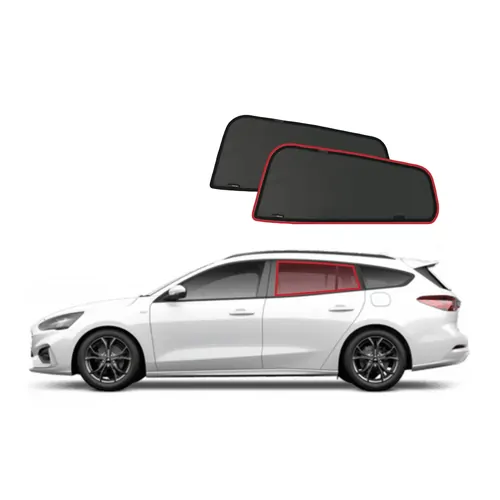 Ford Focus Wagon 4th Generation Car Rear Window Shades (C519; 2018-Present)