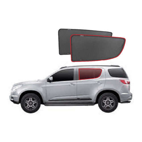 Holden/Chevrolet Trailblazer/Colorado7 2nd Generation | Isuzu MU-X 1st Generation Car Rear Window Shades (RG/RF; 2010-2021)*