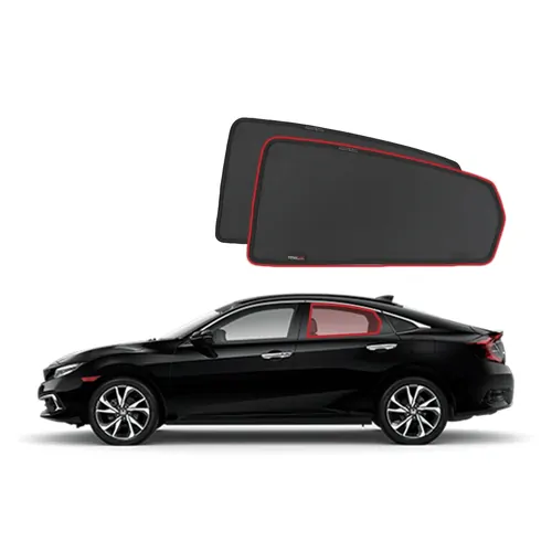 Honda Civic Sedan 10th Generation Car Rear Window Shades (2016-2022)