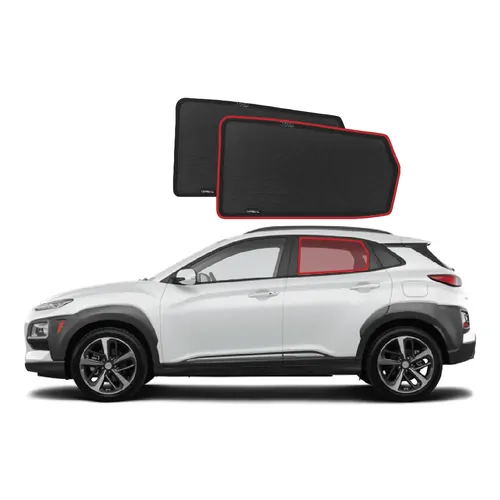 Hyundai Kona 1st Generation Car Rear Window Shades (OS; 2017-2023)