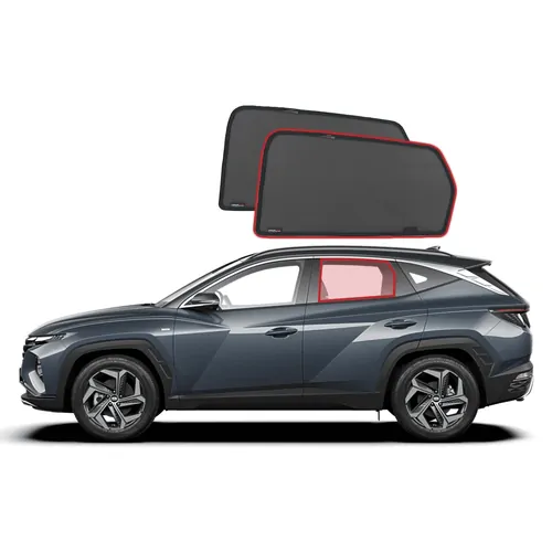 Hyundai Tucson 4th Generation Car Rear Window Shades (NX4; 2021-Present)