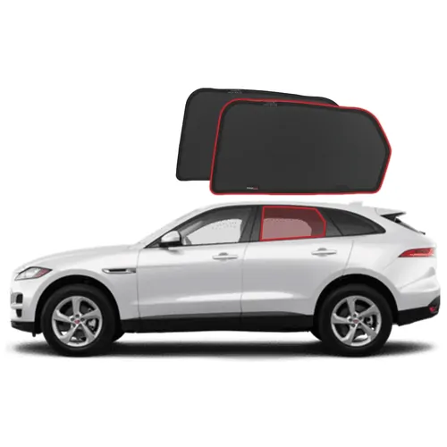 Jaguar F-Pace Car Rear Window Shades (2016-Present)*