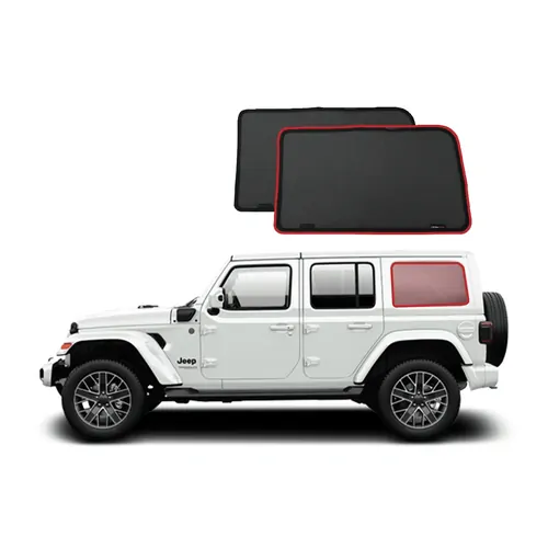 Jeep Wrangler Port Window Shades (JL; 2018-Present)*