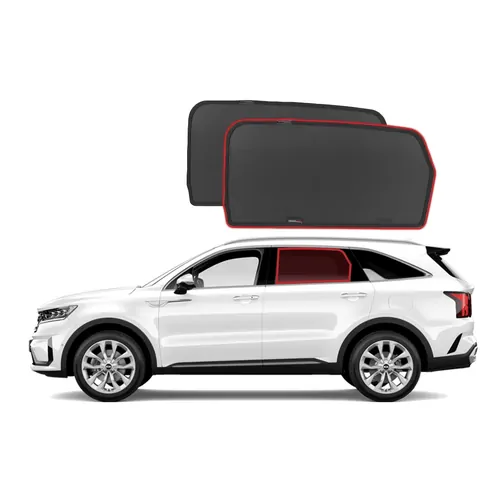 KIA Sorento 3rd Generation Car Rear Window Shades (UM; 2015-2020)