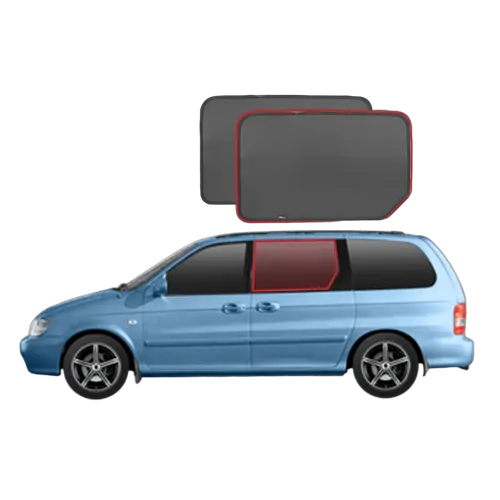 KIA Carnival/Sedona 1st Generation Car Rear Window Shades (1998-2005)