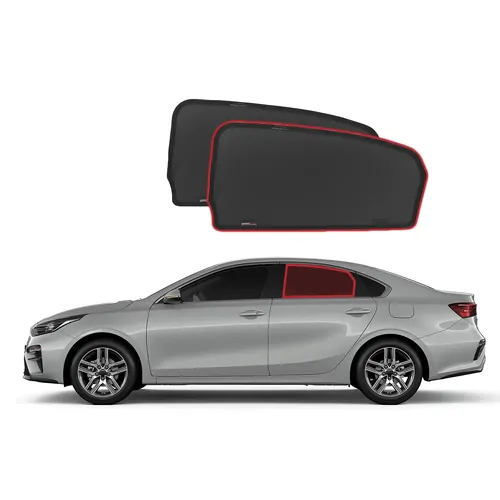 KIA Cerato/K3/Forte Sedan 4th Generation Car Rear Window Shades (BD; 2018-Present)