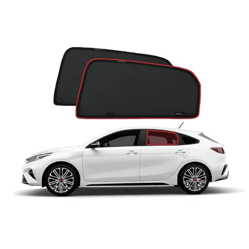 KIA Cerato/K3/Forte Hatchback 4th Generation Car Rear Window Shades (BD; 2018-Present)