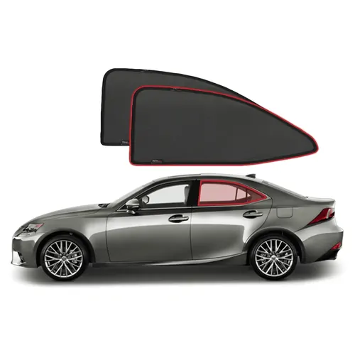 Lexus IS Sedan 3rd Generation Car Rear Window Shades (XE30; 2013-2020)