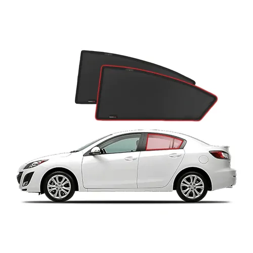 Mazda 3 Sedan 2nd Generation Car Rear Window Shades (BL; 2009-2013)