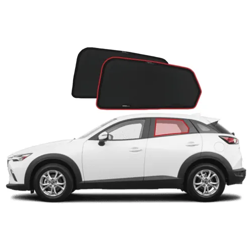 Mazda CX3 Car Rear Window Shades (2015-Present)