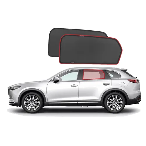 Mazda CX9 2nd Generation Car Rear Window Shades (TC; 2016-Present)