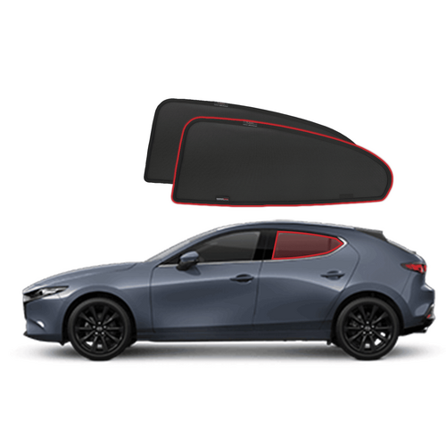 Mazda 3 Hatchback 4th Generation Car Rear Window Shades (BP; 2019-Present)