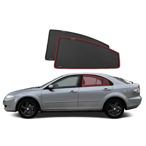 Mazda 6 Sedan 2nd Generation Car Rear Window Shades (GH; 2007-2012)