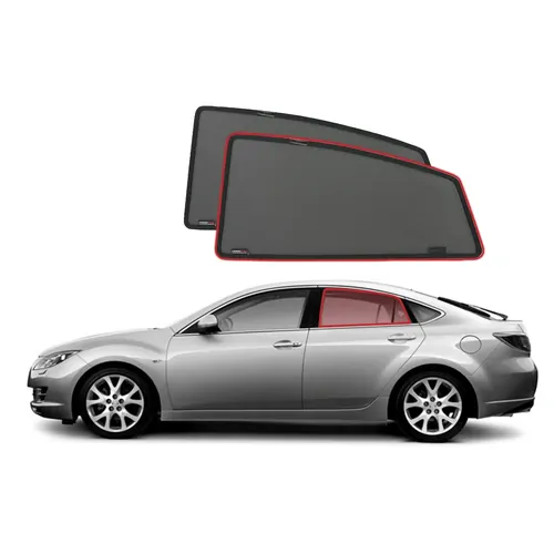 Mazda 6 Liftback 2nd Generation Car Rear Window Shades (GH; 2007-2012)