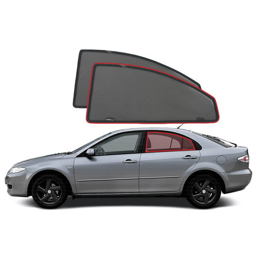 Mazda 6/Atenza Liftback 1st Generation Car Rear Window Shades (GG1; 2002-2008)