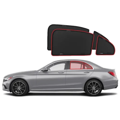 Mercedes-Benz C-Class Sedan Car Rear Window Shades (W205; 2014-2021)*