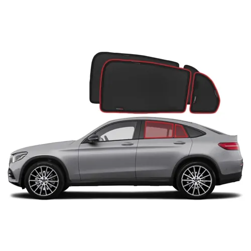 Mercedes-Benz GLC-Class Coupe Car Rear Window Shades (2016-2022)*