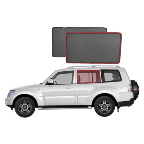 Mitsubishi Pajero/Montero/Shogun 4th Generation Car Rear Window Shades (V80; 2007-2021)