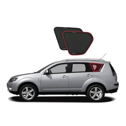 Mitsubishi Outlander 2nd Generation | Peugeot 4007 | Citroen C-Crosser Port Window Shades (CW/XG/XH; 2006-2012)