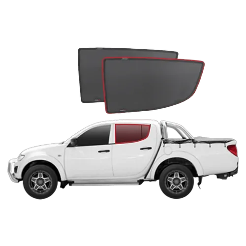 Mitsubishi Triton/L200 4th Generation Car Rear Window Shades (2006-2015)