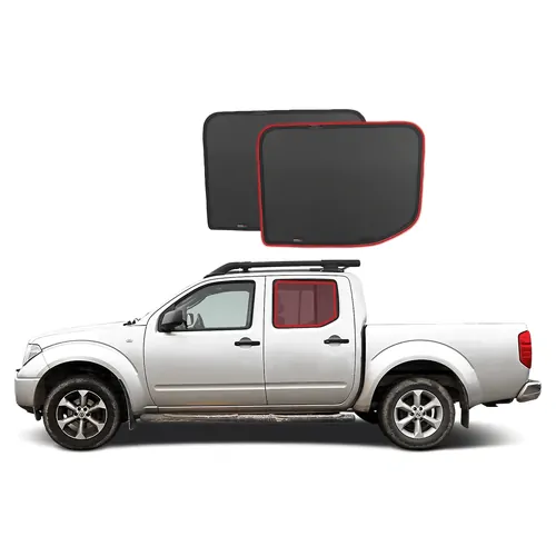 Nissan Navara 2nd Generation Car Rear Window Shades (D40; 2004-2021)*