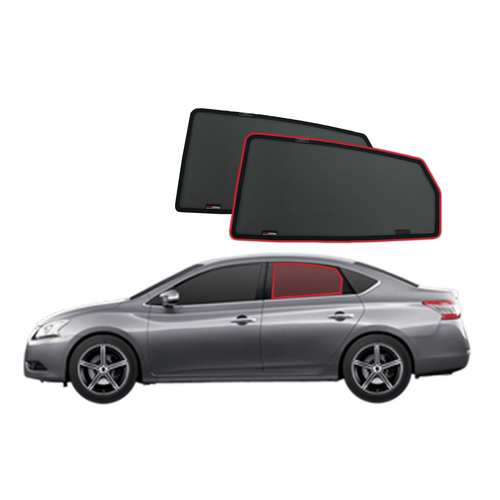 Nissan Pulsar/Sylphy/Sentra Sedan Car Rear Window Shades (B17; 2013-2017)