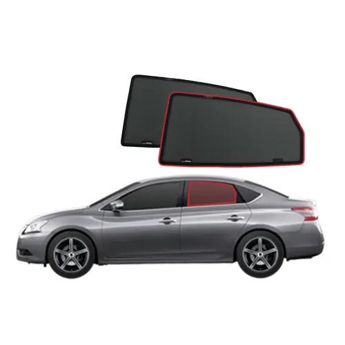 Nissan Pulsar/Sylphy/Sentra Sedan Car Rear Window Shades (B17; 2013-2017)