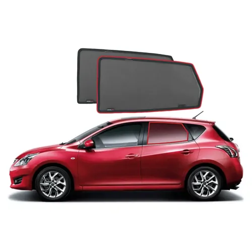 Nissan Pulsar/Tiida Hatchback Car Rear Window Shades (C12; 2011-2018)