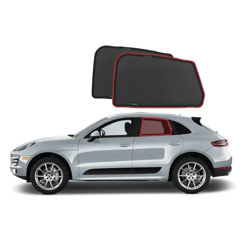 Porsche Macan Car Rear Window Shades (95B; 2014-Present)*