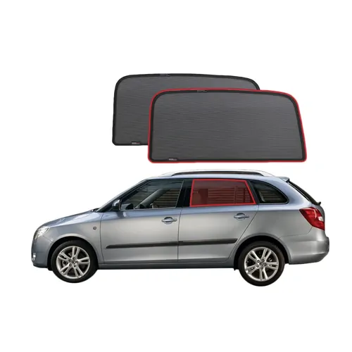 Skoda Fabia Wagon 2nd Generation Car Rear Window Shades (5J; 2007-2015)